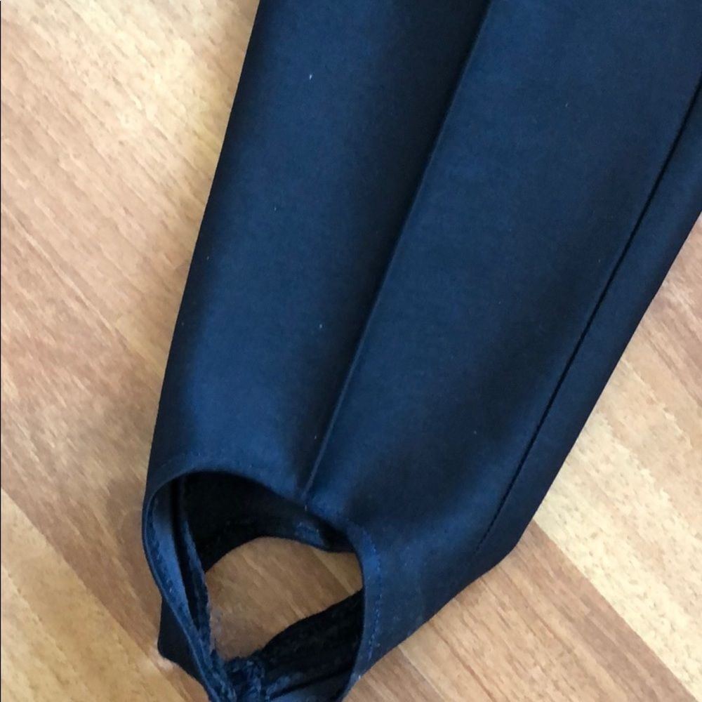 VTG Votre Nom Black Stirrup Panta leggings 4 - Picture 2 of 5